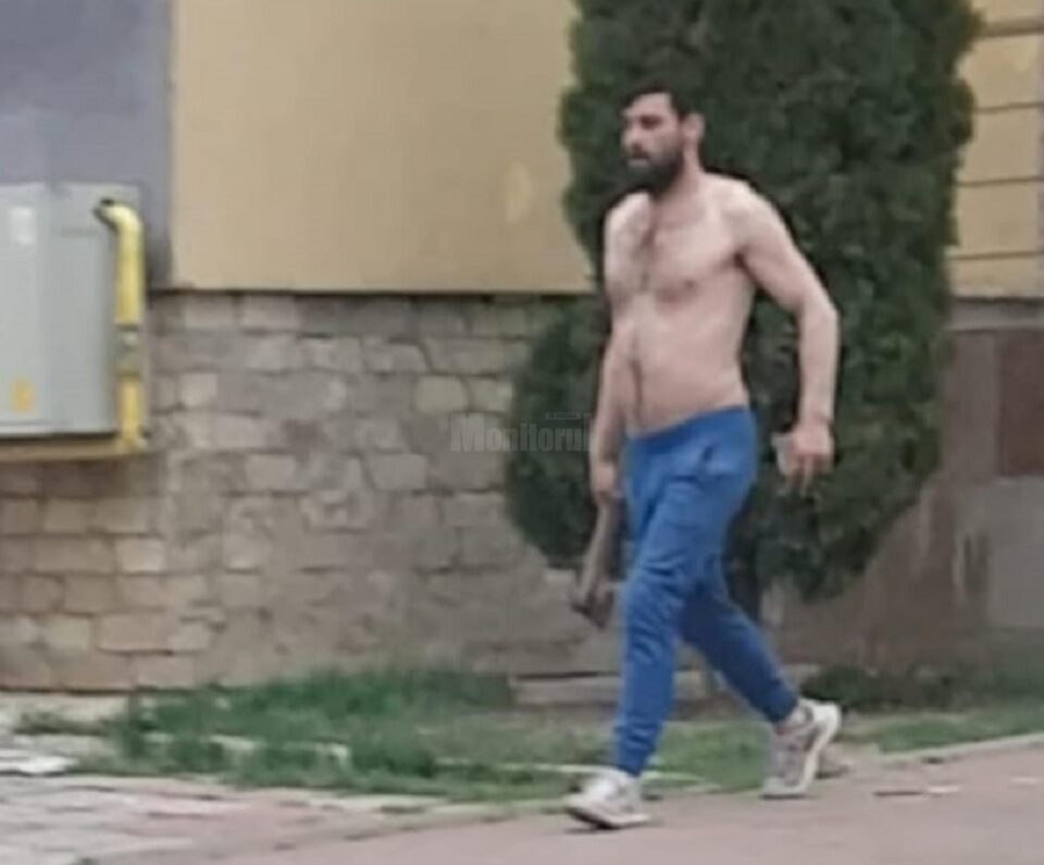 Sabian Florea, cu toporul pe stradă