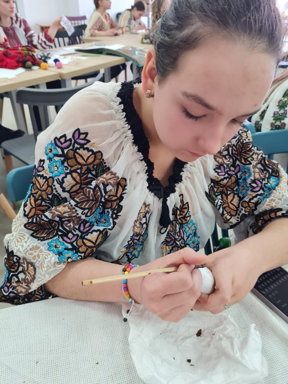 Proiectul-concurs „Tradiție creștină – oglindită prin datini și obiceiuri pascale”, ediția a II-a, la Școala Gimnazială Poiana Stampei