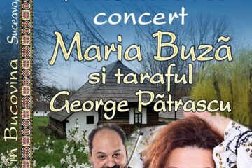 Spectacol de excepție susținut de Maria Buză și Taraful George Pătrașcu, duminică, la Muzeul Satului Bucovinean