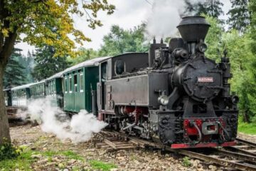 Mocănița din Bucovina își așteaptă turiștii de Paste