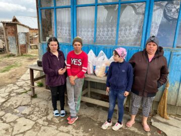 Sute de familii au beneficiat de acțiunea ”Coșul de Paște” a Asociației ”Bucovina Civică”