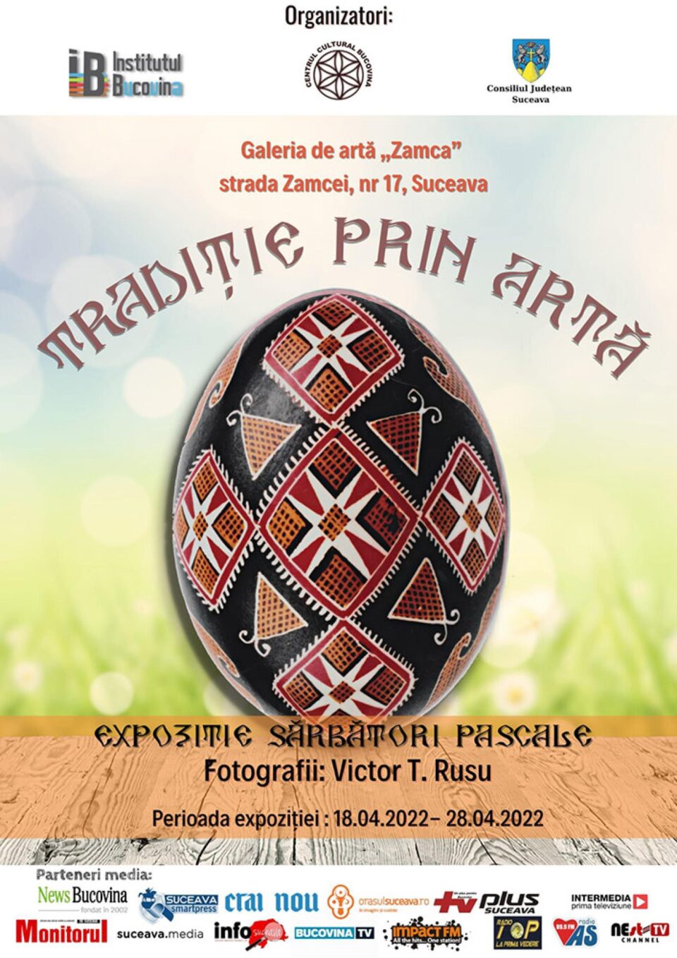 Expoziție cu tematică pascală, la Galeria Zamca