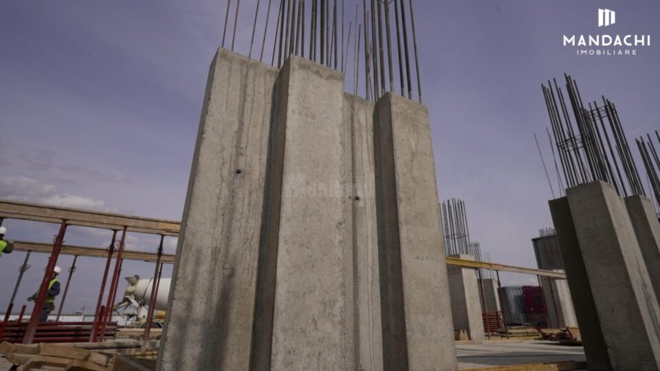 Lucrările de construire a ansamblului rezidențial de apartamente MANDACHI TWINS
