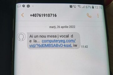 Atac cibernetic masiv cu SMS-uri care infectează telefoanele și fură informațiile stocate