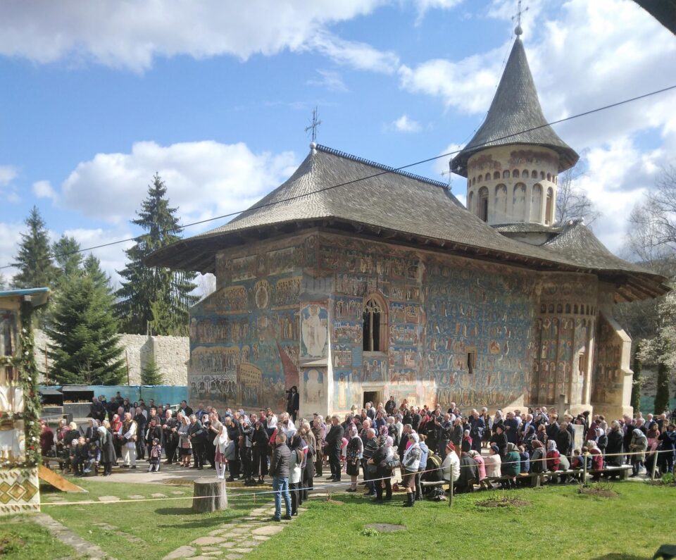 Hram la Voroneț, în a treia zi după Învierea Domnului 7
