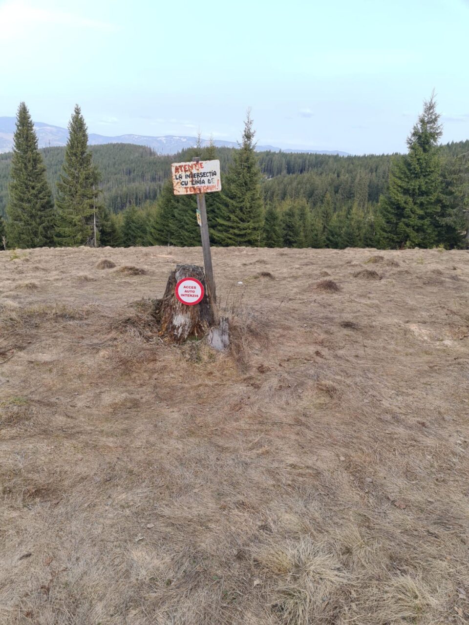 zona unde a avut loc incidentul este o proprietate privată