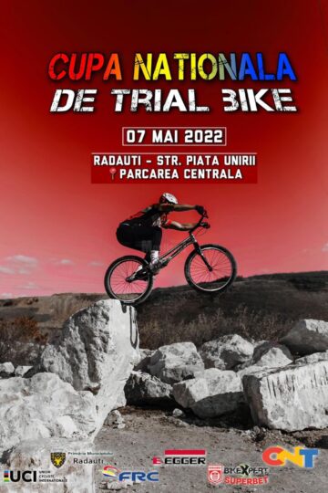 Concurs național de trial bike, pe 7 mai, la Rădăuți