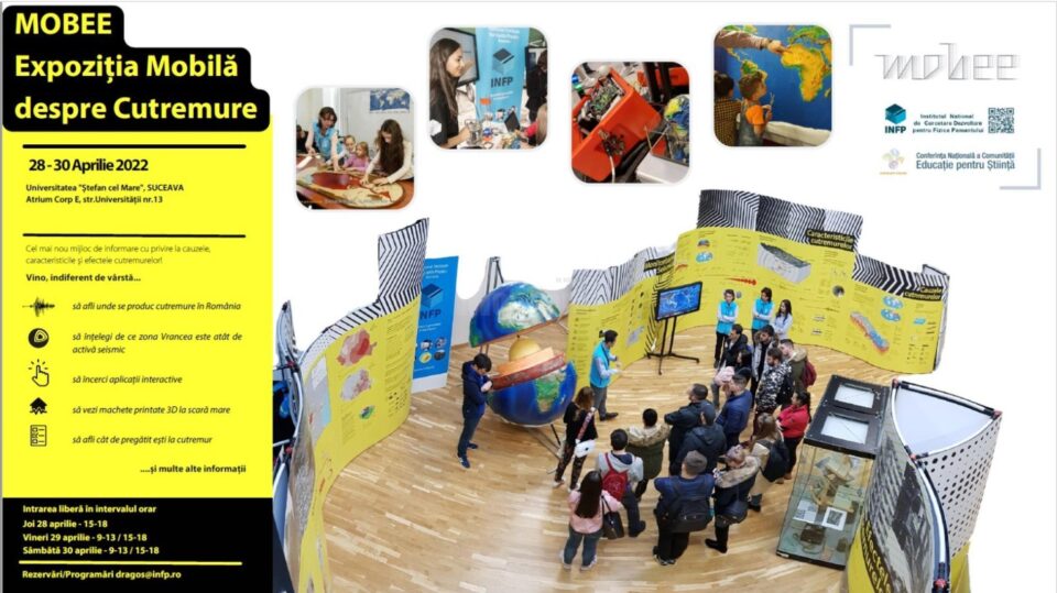 Expoziție Mobilă despre Cutremure la Universitatea „Ștefan cel Mare” din Suceava