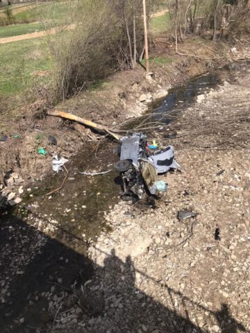 Acul vitezometrului BMW-ului care a zburat în albia râului Sucevița s-a oprit la 205 km/h
