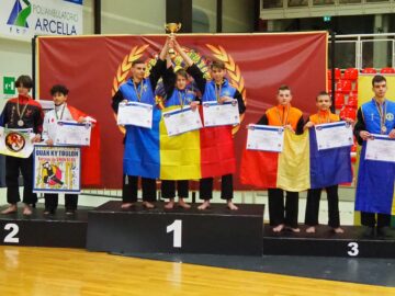 Medalii pentru sportivii fălticeneni la Campionatul Mondial Qwan ki do, copii și juniori intercluburi