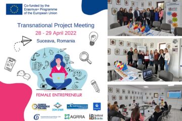 Delegație europeană în vizită de lucru la Asociația Institutul Bucovina, în cadrul unui proiect european din sectorul antreprenoriatului feminin