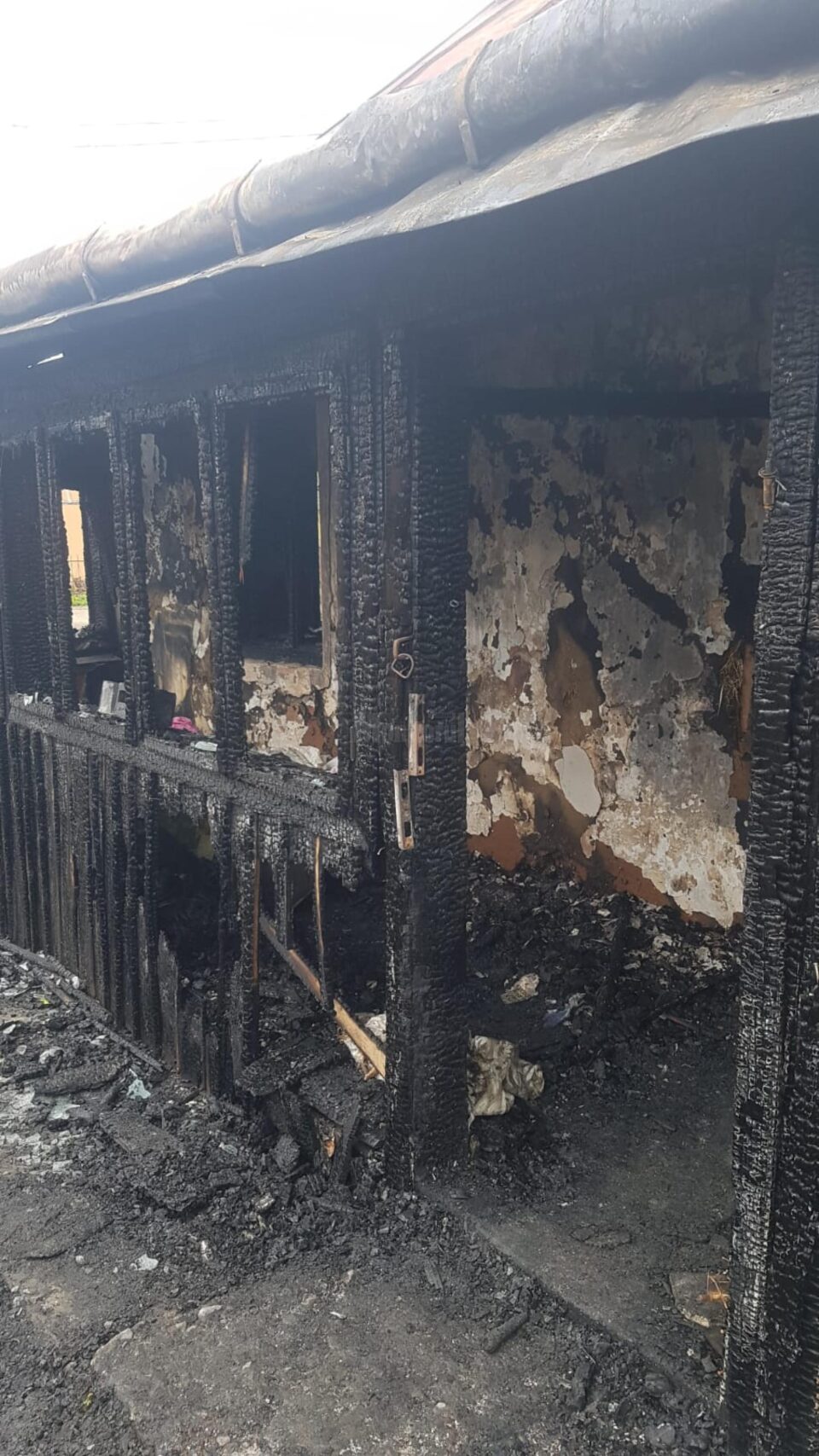 Ce a rămas din casa în care locuiau