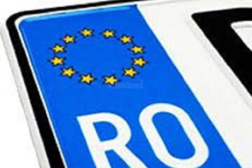 Plăcuțele de înmatriculare și dovada înlocuitoare a certificatului de înmatriculare, eliberate de loc