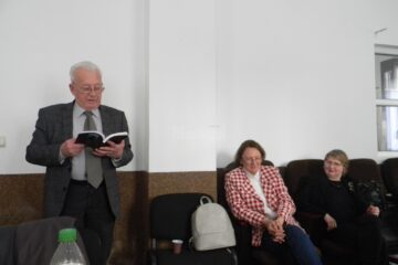 La ceasul fast al reluării activității cenaclului „Nectarie”