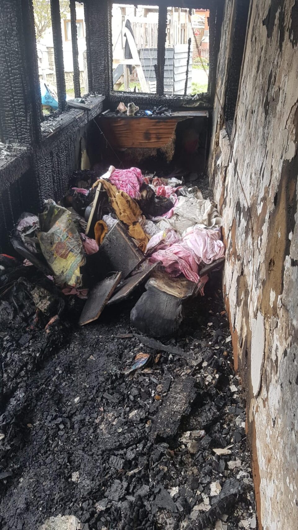 Ce a rămas din casa în care locuiau