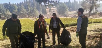 6 tone de deșeuri colectate de angajații a 12 ocoale silvice din Suceava, în câteva zile