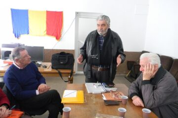 La ceasul fast al reluării activității cenaclului „Nectarie”