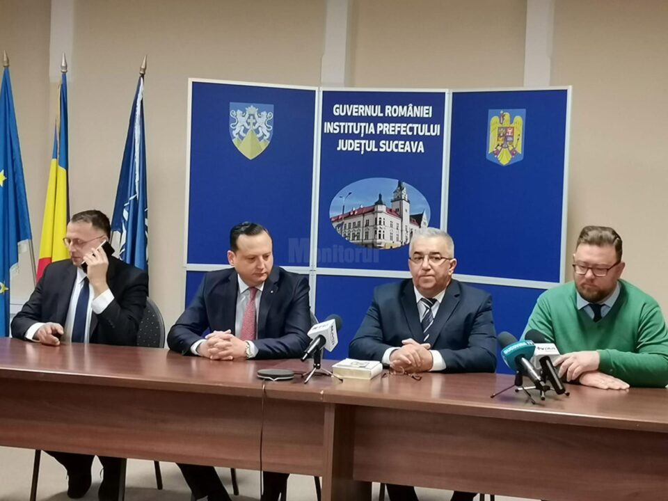Florin Sinescu a preluat funcția de subprefect al județului Suceava