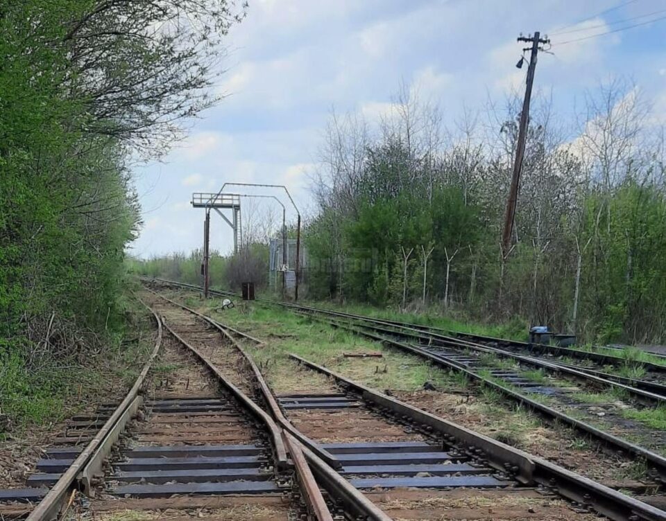 Cai ferate reparate in statia Vicsani, la intrarea din Ucraina