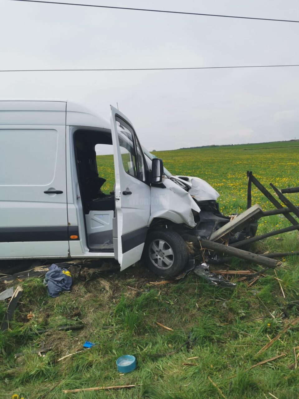 Microbuz accident Parhauti