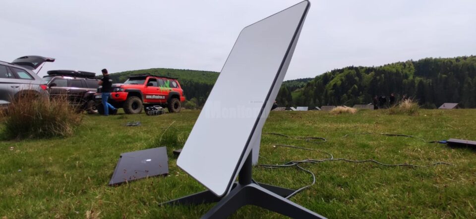 Dispozitivul Starlink testat la fata locului la sfârșitul acestei săptămâni
