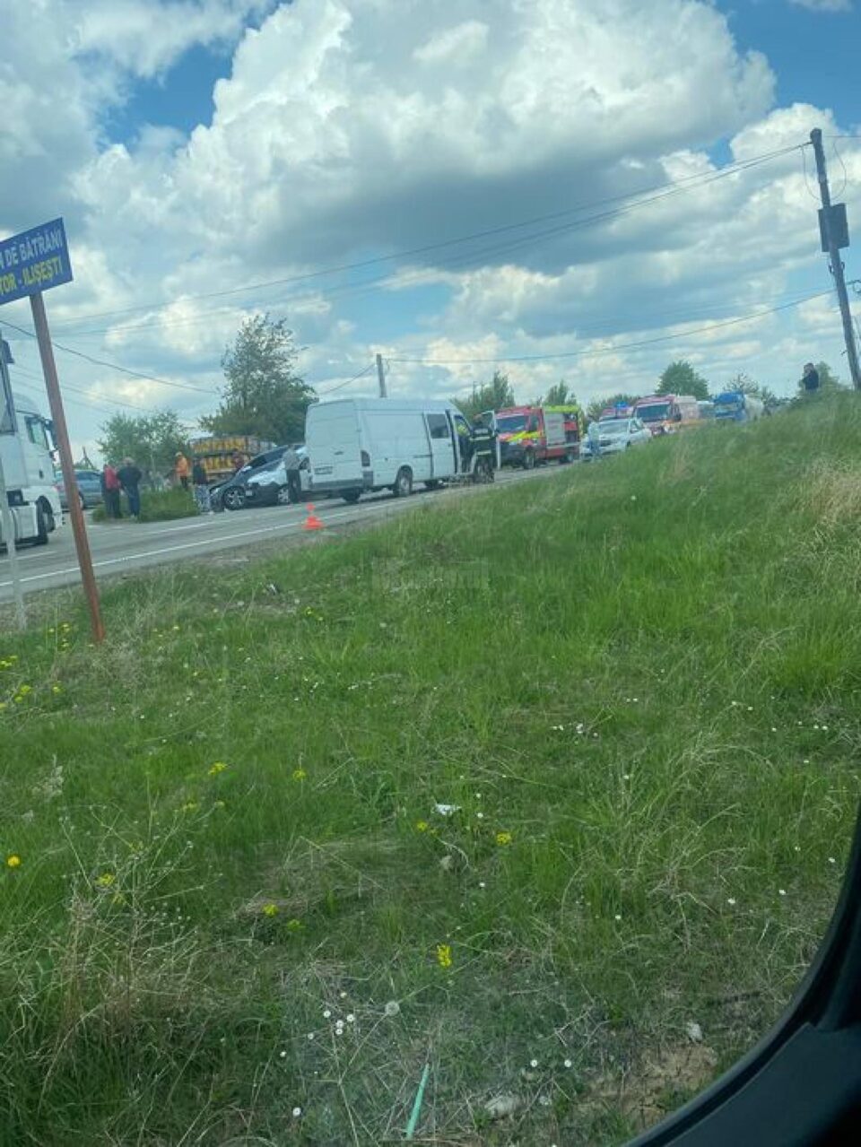 Accidentul de la ieșirea din Ilișești spre Humor