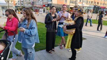 Ucrainenii au mulțumit duminică seară sucevenilor pentru sprijinul acordat în război