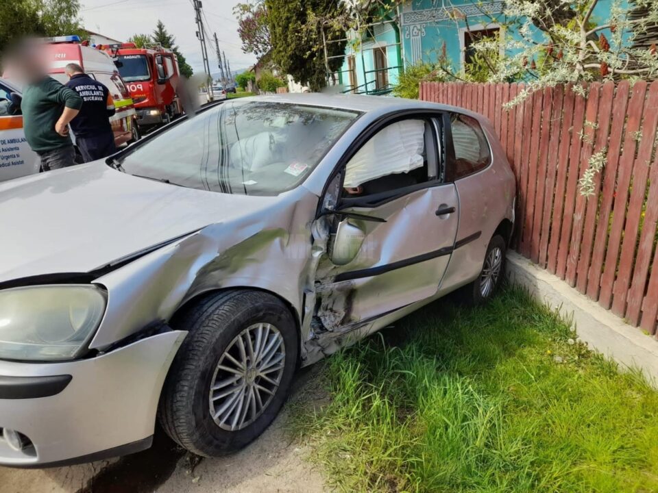 Accident în municipiul Rădăuți