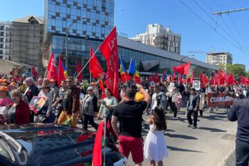 Paradă de 9 mai la Chișinău