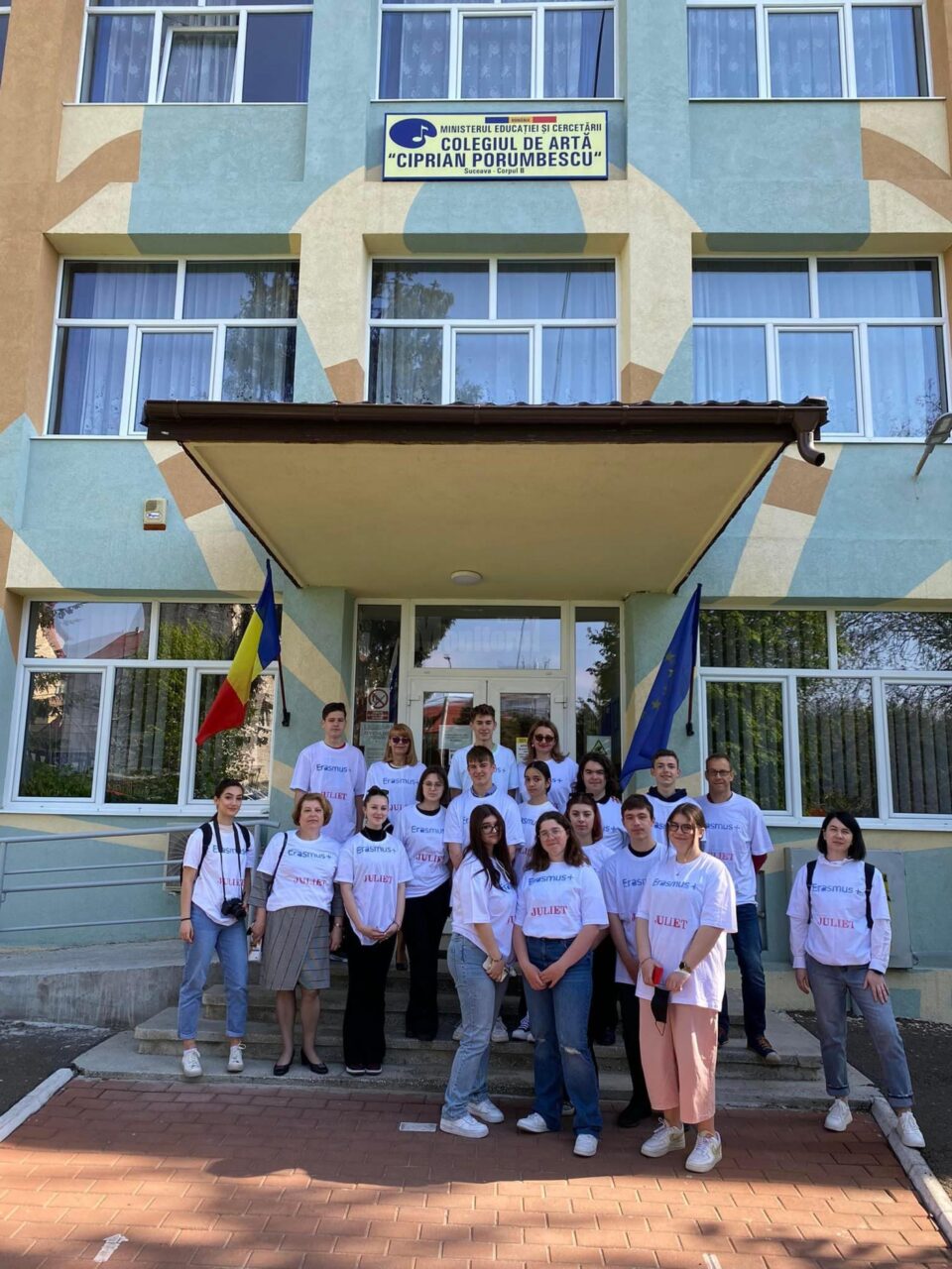 Colegiul de Artă „Ciprian Porumbescu” Suceava derulează activități interculturale în cadrul unui parteneriat cu mai multe școli europene