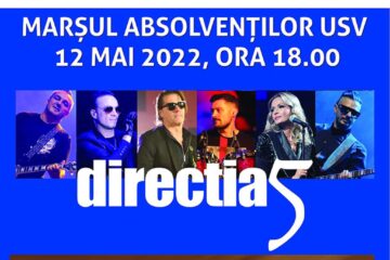 Marșul Absolvenților USV, în cadrul festivității de absolvire a Promoției 2022