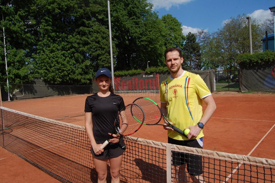 Talentata Bianca Nica s-a impus în duelul cu Alin Leuciuc, de la Elită