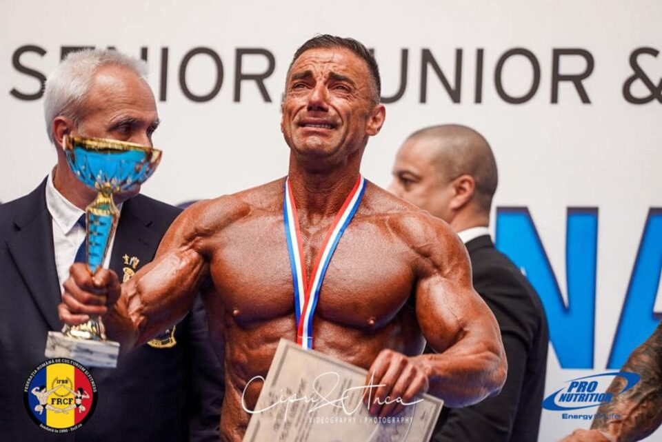 Doru Pescaru, in lacrimi pe scena Campionatului European