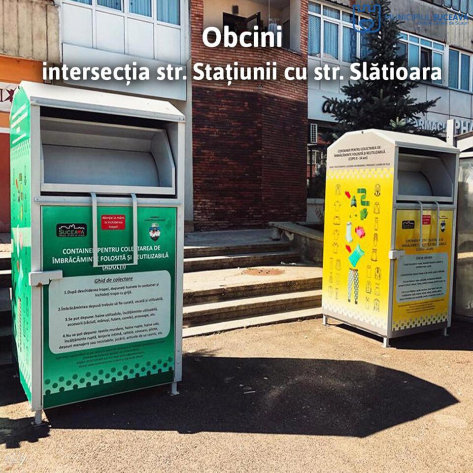 Containerele pentru donații