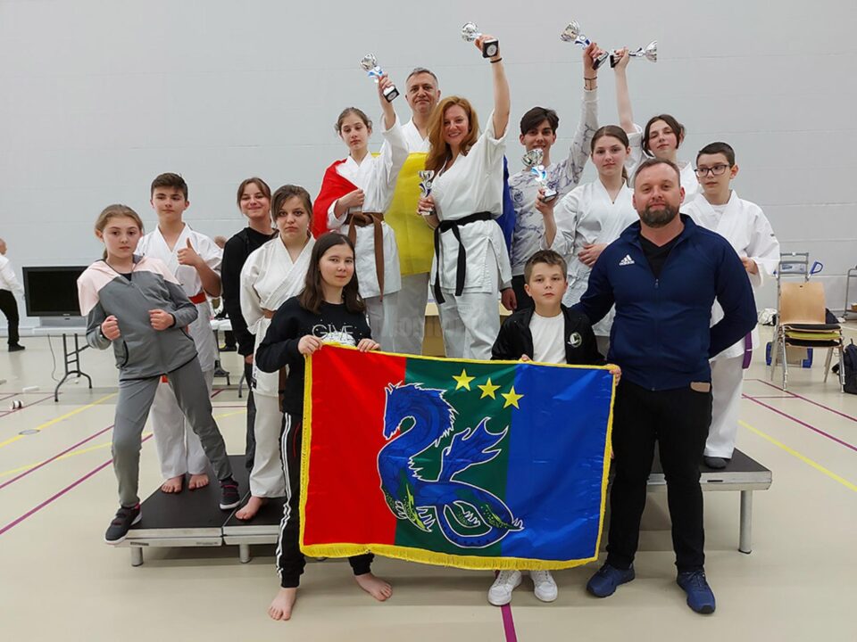Șapte medalii, cucerite de sportivii din Bucovina la turneul Shingoryu Cup din Danemarca