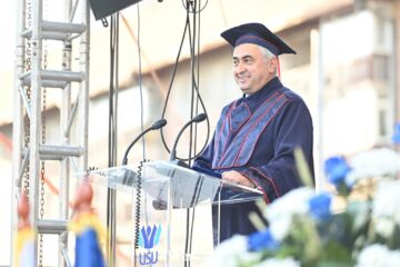 Marșul Absolvenților USV, în cadrul festivității de absolvire a Promoției 2022