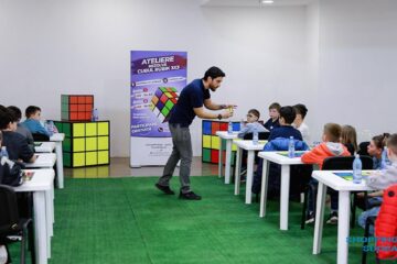 Shopping City Suceava organizează o nouă serie de ateliere pentru copiii care își doresc să învețe să descifreze misterele cubului Rubik 3x3