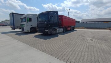 Tiruri cu cereale sosite din Ucraina