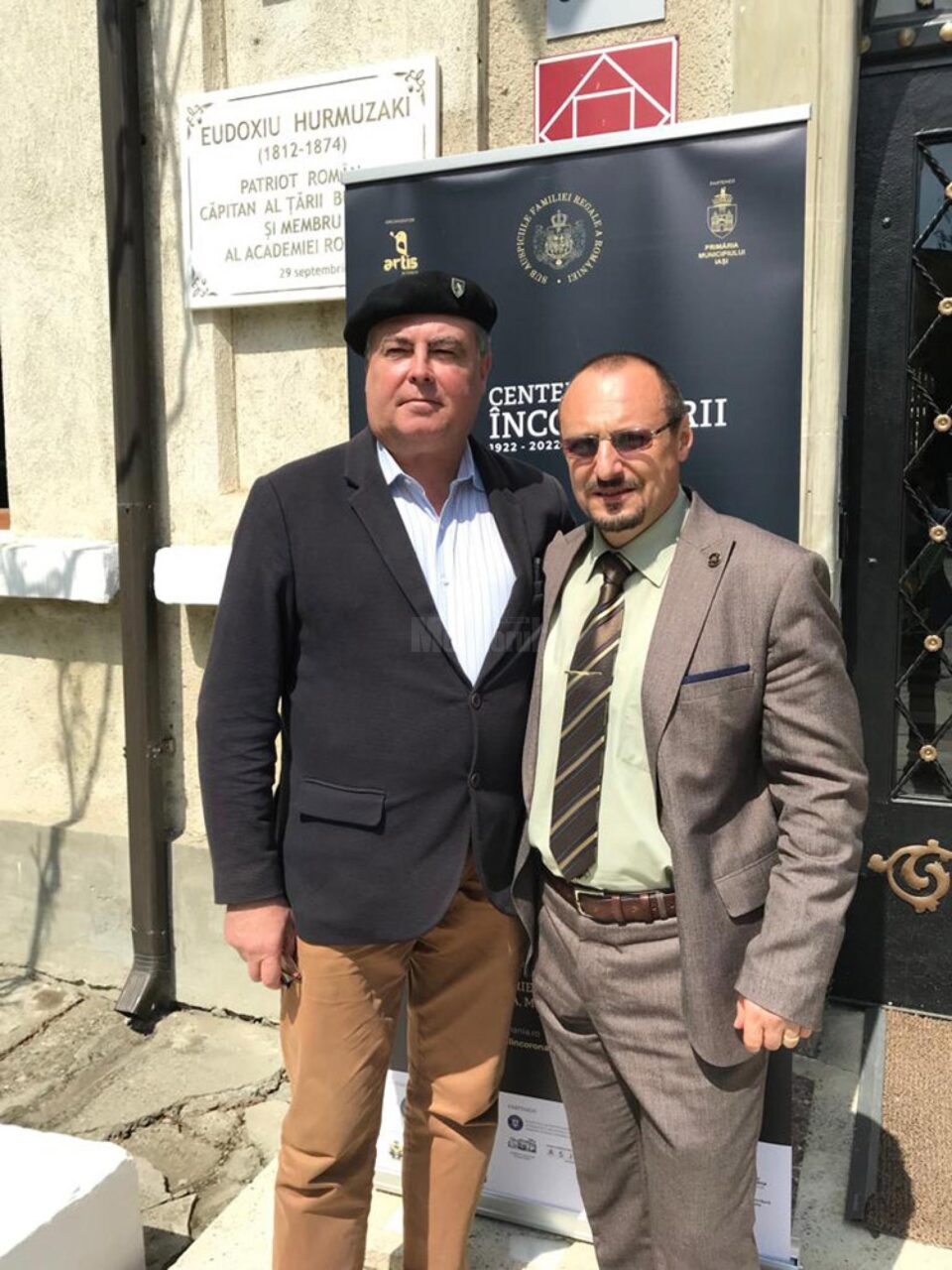 Caravana „Centenarul Încoronării Regelui Ferdinand și a Reginei Maria”, la Colegiul Național „Eudoxiu Hurmuzachi” Rădăuți