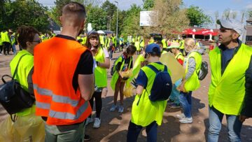 La acțiunea de sâmbătă au participat peste o sută de persoane