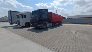 Tiruri cu cereale din Ucraina