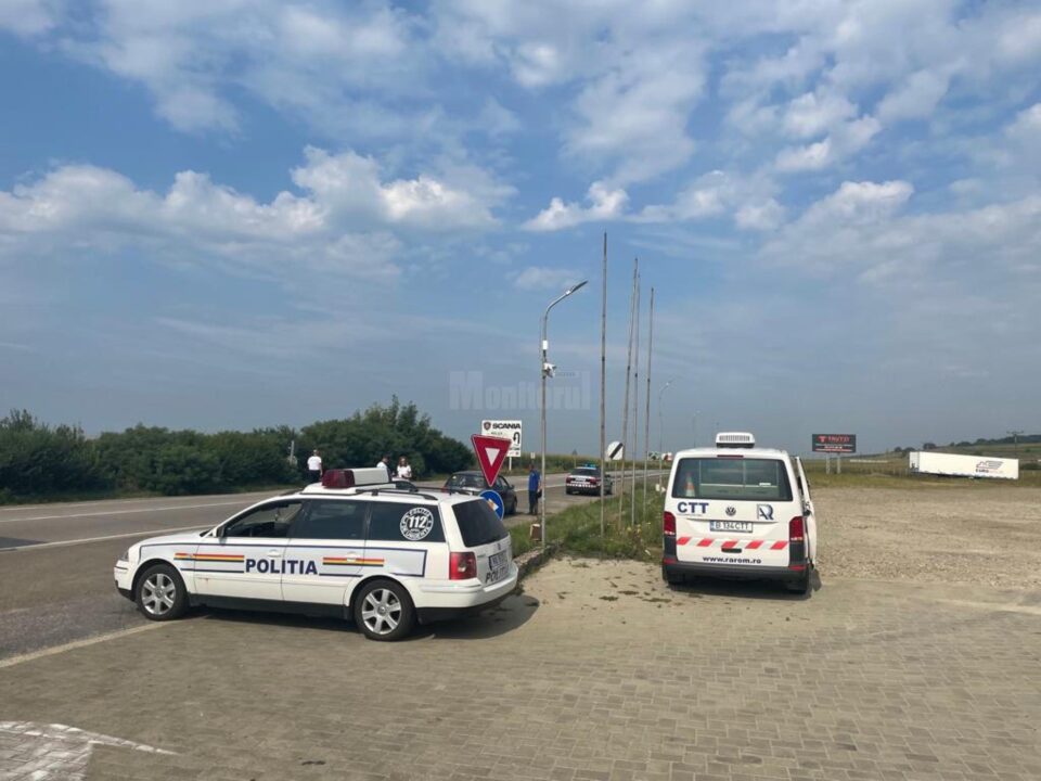 102 permise de conducere reținute de polițiști, majoritatea pentru viteză, depășiri și alcool