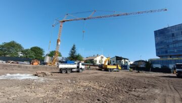 Se lucrează intens pentru amenajarea de șantier