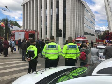Incendiu la Judecătoria Rădăuți