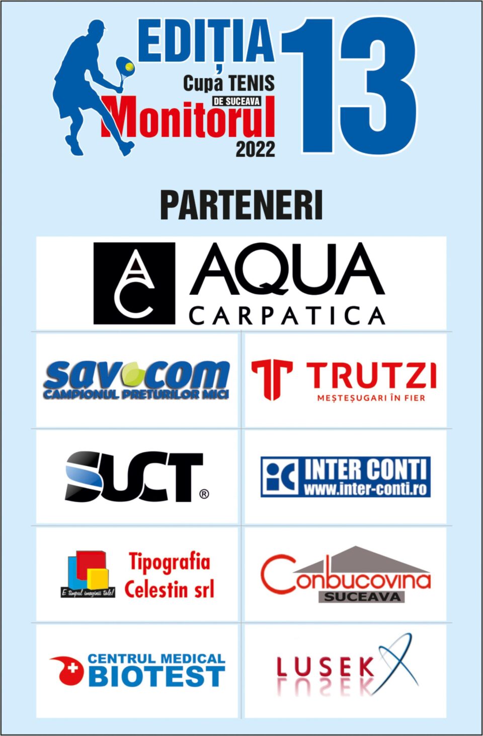 Sponsori Cupa Tenis Monitorul