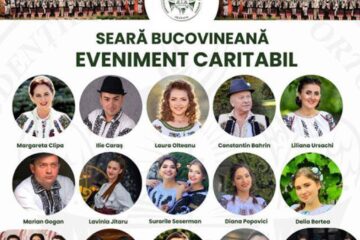 Zeci de artiști vor participa joi la un spectacol caritabil, organizat de ASCOR Suceava
