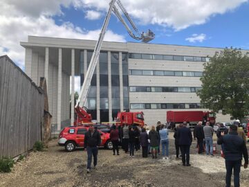 Incendiu la Judecătoria Rădăuți