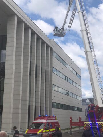 Incendiu la Judecătoria Rădăuți