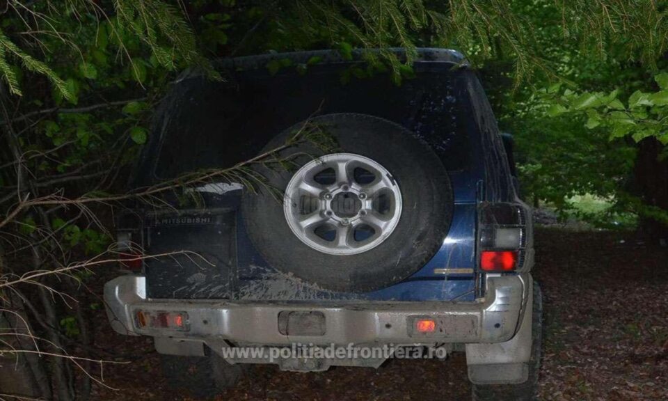 Mașina confiscată