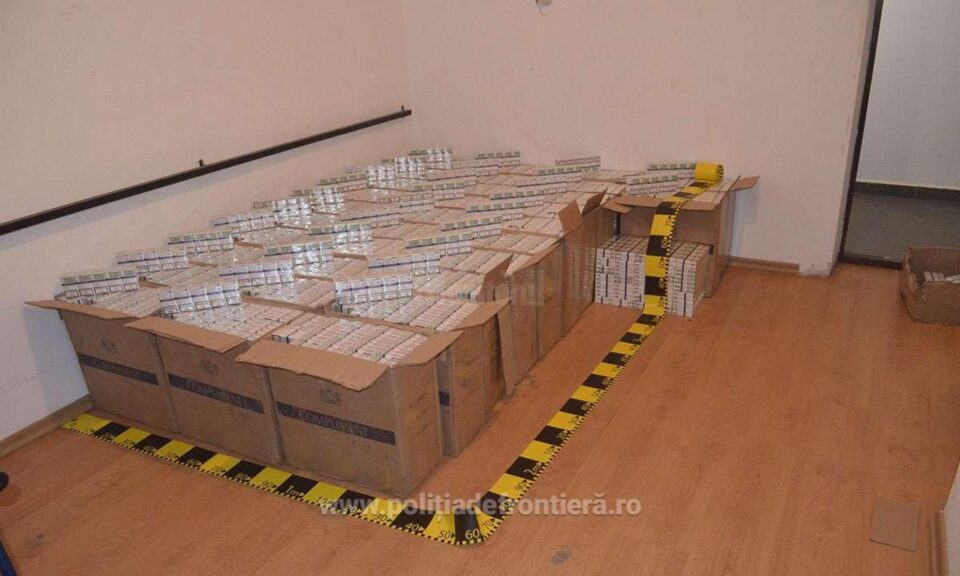 Țigările confiscate